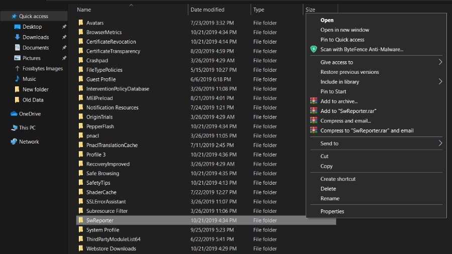software reporter tool