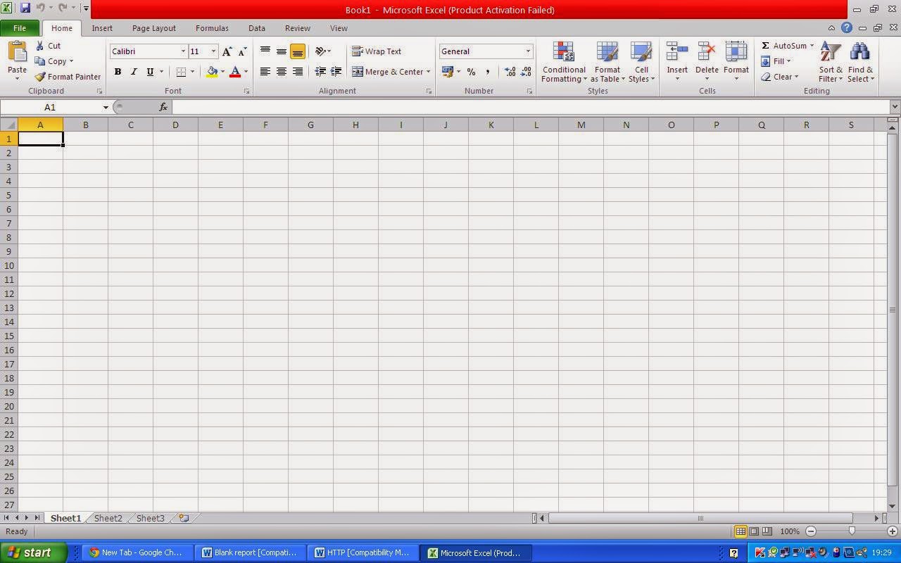 spreadsheet software