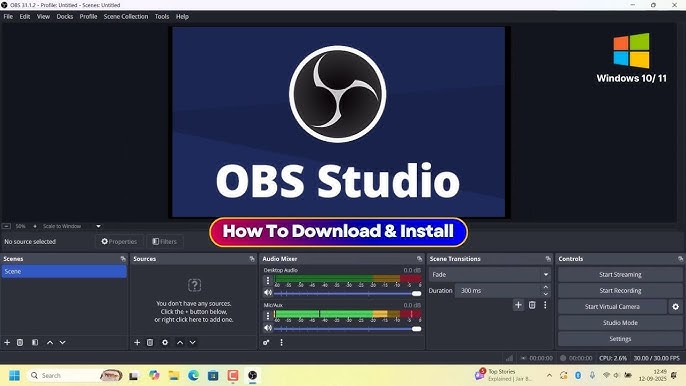 obs studio download